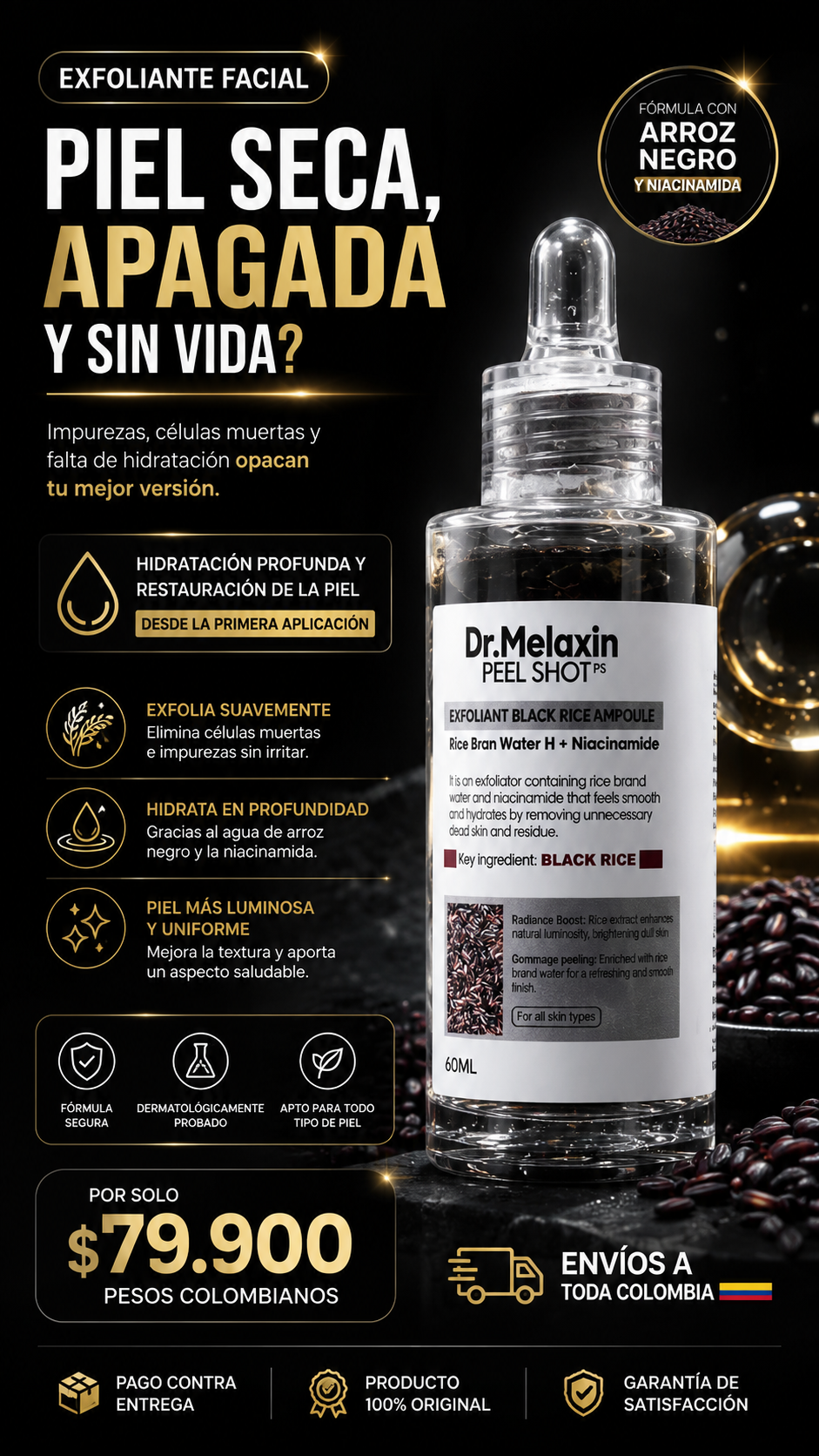 Dr. Melaxin Black Rice 60ML