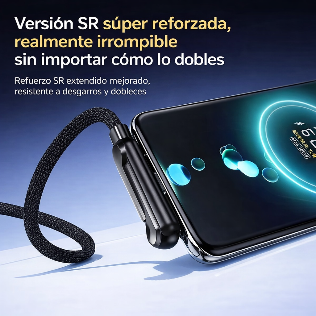 Olvídate de los cables que se dañan al usar el celular