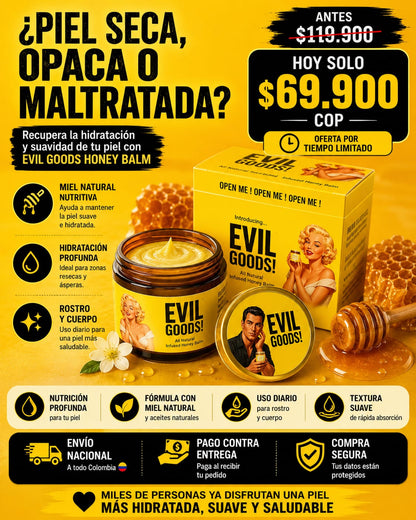 SEBO DE RES EVIL GOODS 60 ML + REGALO